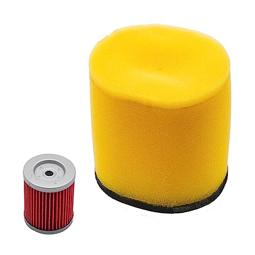 Cylinman 13780-05G00 13780-05G10 Air Filter for Suzuki Ozark 250 LTF250 2x4 2002-2006 & Quadsport Z250 LTZ250 2x4 2004-2006 & King Quad 300 LTF4WDX 1991-1998 With Spark Plug - Image 2