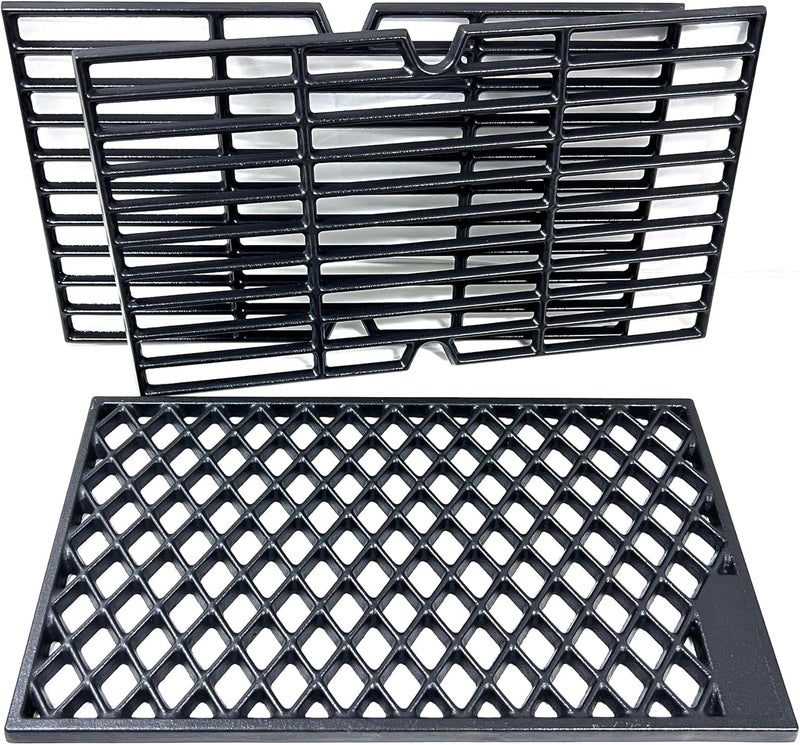 Direct Store DC148 16 4/9'' Cast Iron Cooking Grates for Dynaglo DGH450CRP DGH450CRP-D 4 Burner, DGH474CRP DGH485CRP DGB494SPB, for Kenmore 146.16132110 146.23678310 Backyard BY13-101-001-12 Grill - Image 3