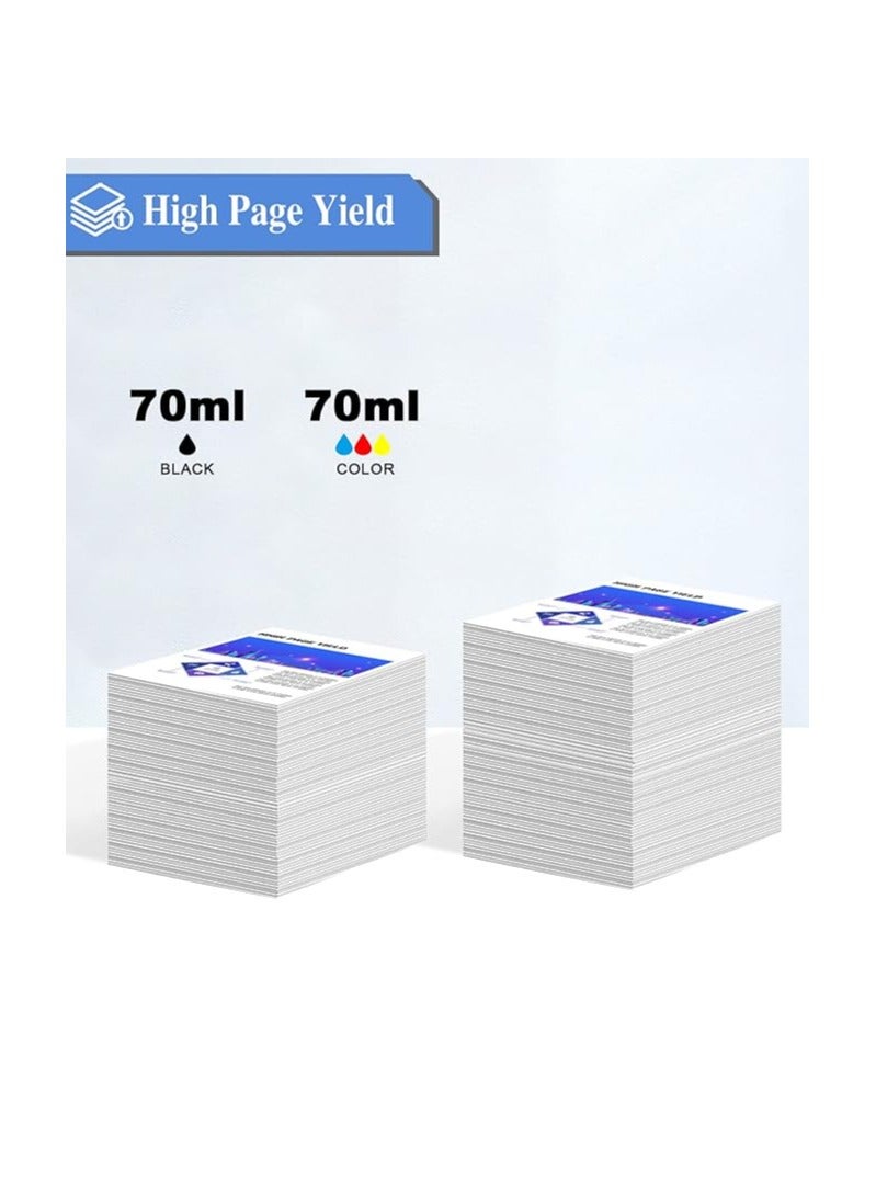 Terabyte 103 Ink Bottle Compatible with Epsn 103 Ink C13T00S64A for L1200 Series L1210 L1250 L3100 Series L3110 L3111 L3116 L3150 L3151 (4-Pack, Black Cyan Yellow Magenta) - Image 3