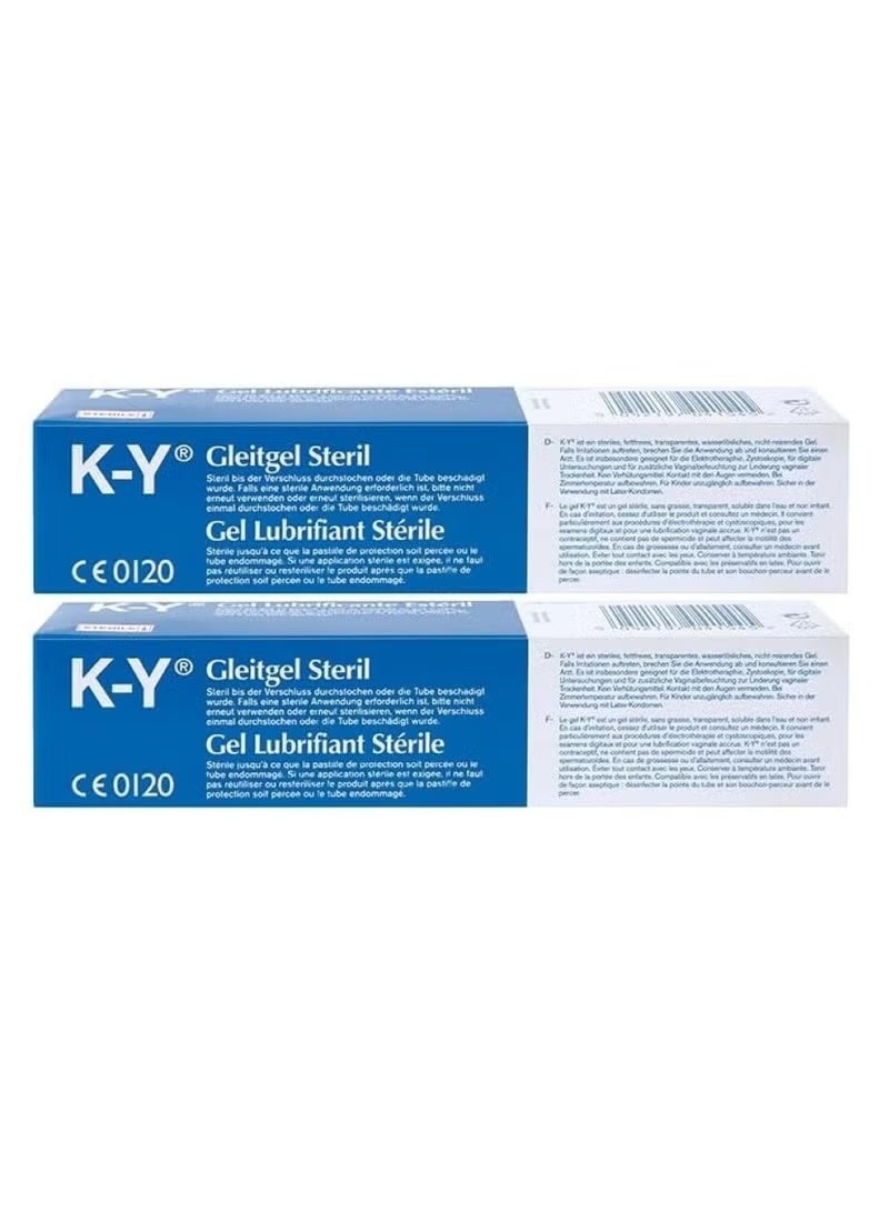 هلام تشحيم معقم 82 جرام، قطعتان