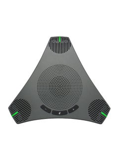 USB Speakerphone Conference Microphone Omnidirectional Computer Mic 360° Voice Pickup with Mute Key for Skype/Video Conference/Online Course/Live Streaming/Gaming/Daily Chatting