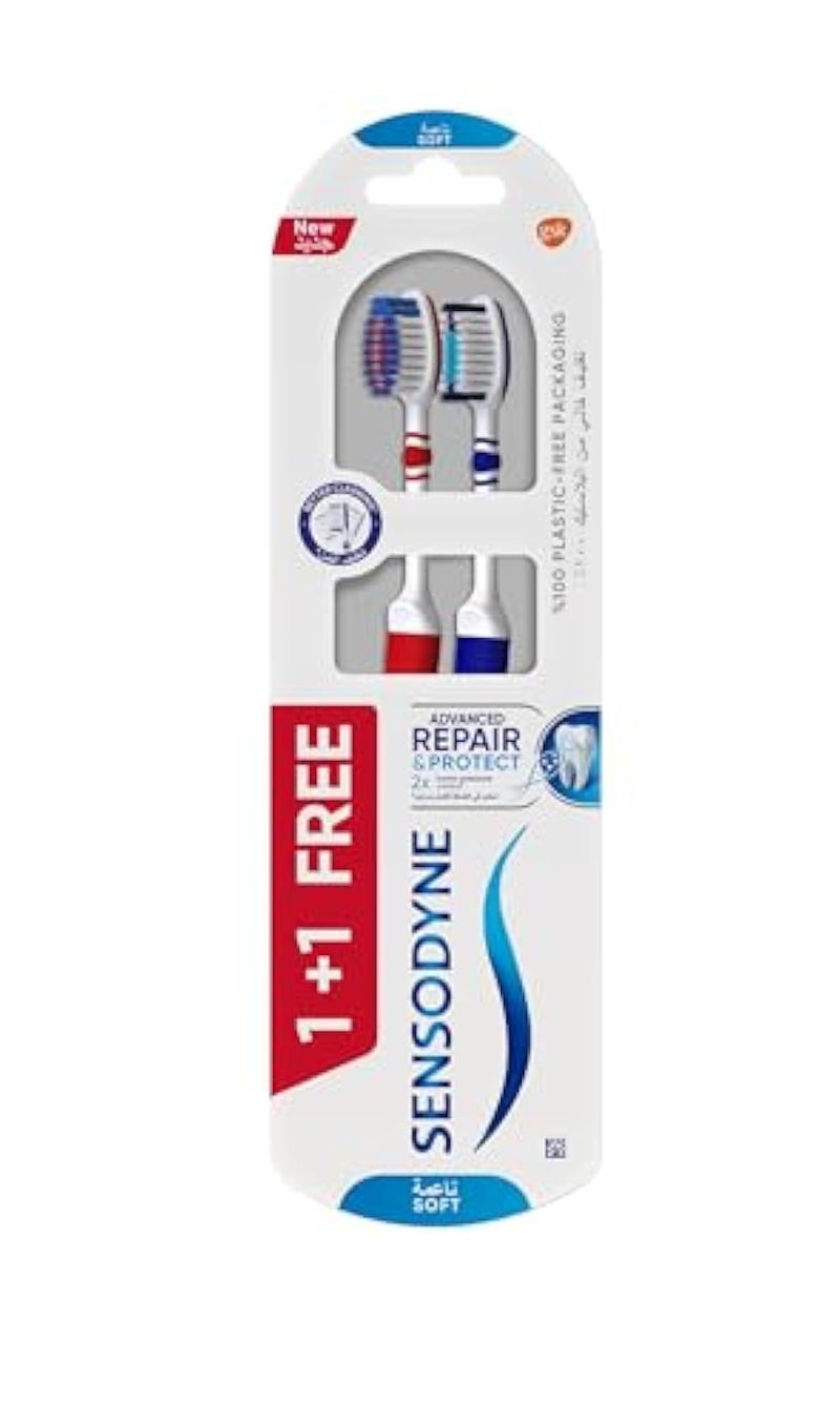 Sensodyne Repair & Protect Toothbrush, Soft, Pack of 2