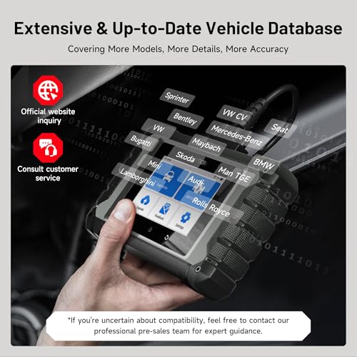 Topdon TOPDON ArtiDiag EU Bi-Directional Scanner, Full-System Diagnostic Tool for Mercedes-Benz, BMW, V.A.G Group, ECU Online Coding, All Service Functions, Active Test, V.A.G Guidance, Lifetime Free Update - Image 3