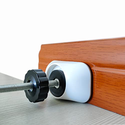 vmaisi Baby Gate Extender Wall Protector - Pressure Mounted Gates Extension Kit Extends 1.1-3.5 inches Child Safety Gates and Protect Walls & Doorways from Pet & Dog Gates - Work on Stairs (White) - Image 3