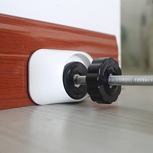 vmaisi Baby Gate Extender Wall Protector - Pressure Mounted Gates Extension Kit Extends 1.1-3.5 inches Child Safety Gates and Protect Walls & Doorways from Pet & Dog Gates - Work on Stairs (White) - Image 4