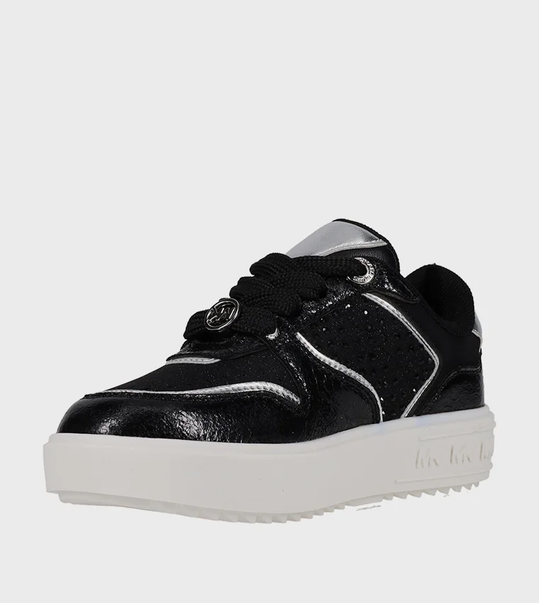 مايكل كورس EMMET RUMI Monogram Low-Top Sneakers