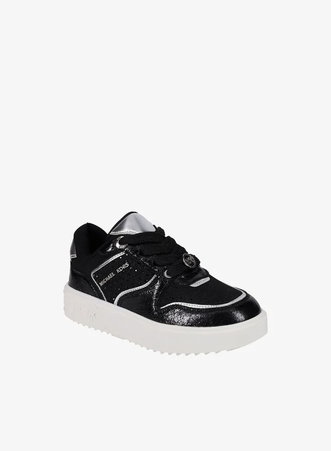 Michael Kors  EMMET RUMI Monogram Low-Top Sneakers  | Best Price UAE