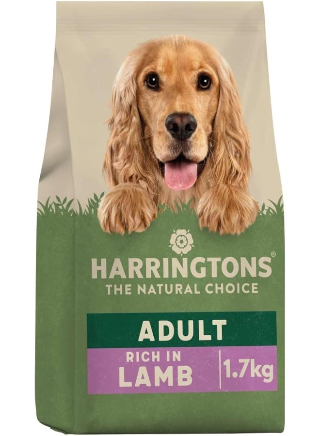 Harringtons Complete Lamb Rice Adult Dry Dog Food 1.7Kg - Image 1