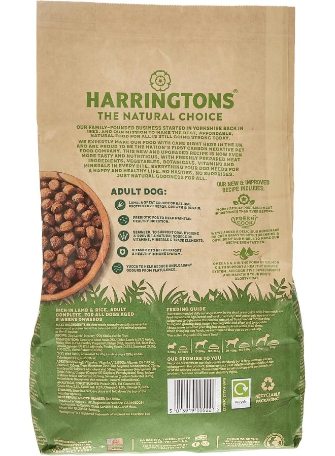 Harringtons Complete Lamb Rice Adult Dry Dog Food 1.7Kg - Image 2