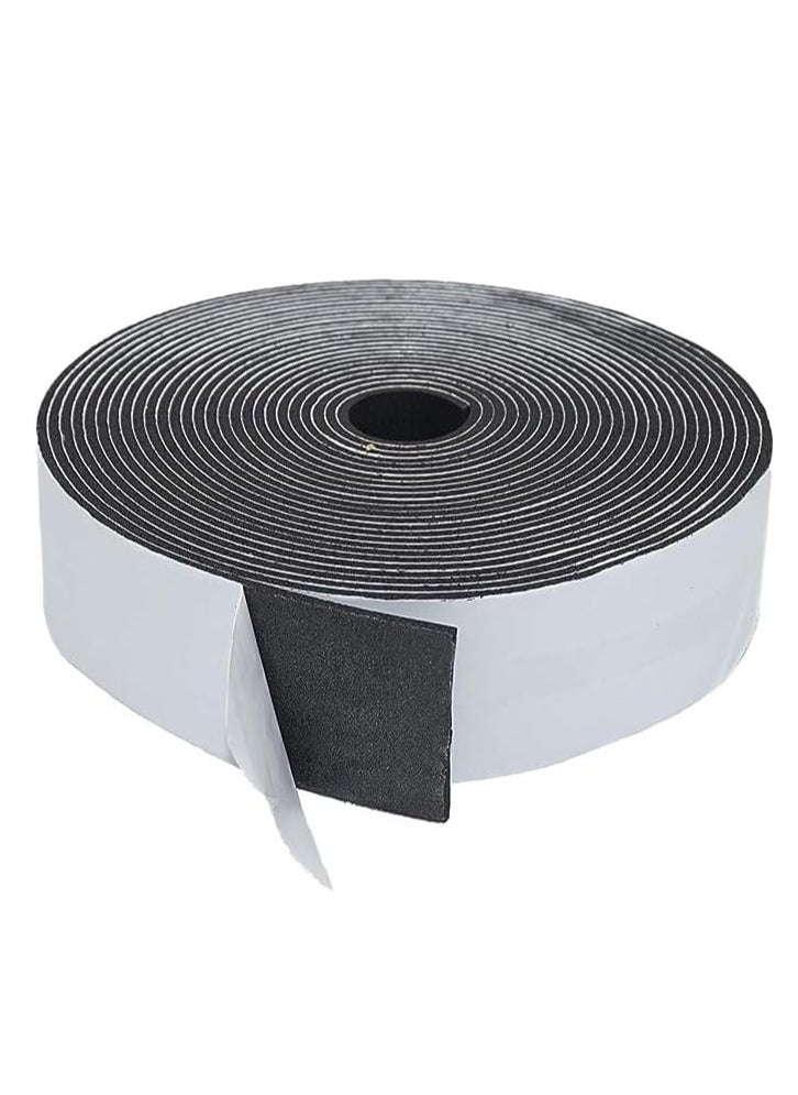 Generic Foam Tape Tape for Pipe Insulation, Weather Stripping Window and Door. Sliding Door,Sound Proof Soundproofing Door Seal,Weatherstrip,Air Conditioning Seal Strip (1/8In X 1In X 33Ft)  - Image 1