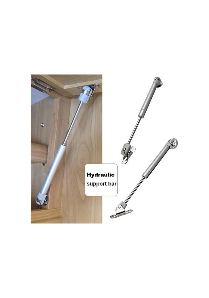 Jacklove 4 Pcs 100N 225lb Gas Strut Pneumatic Lift Furniture Cabinet Door Stay Hydraulic Gas Lift Spring Stay Cabinet Lift Support Cabinet Door Strut - Image 4