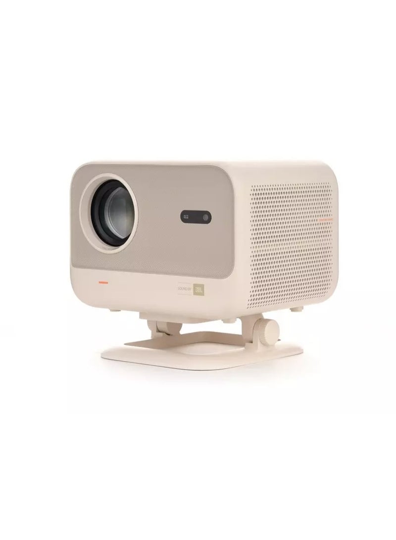 Yaber Projector L2 Plus, 700 ANSI Lumens, JBL speakers,1080P FHD, 4K, Off White - Image 2