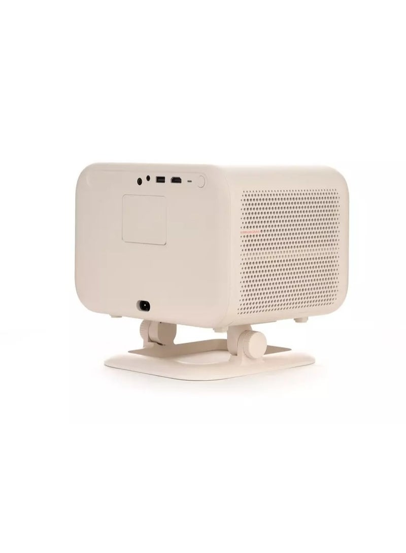 Yaber Projector L2 Plus, 700 ANSI Lumens, JBL speakers,1080P FHD, 4K, Off White - Image 3