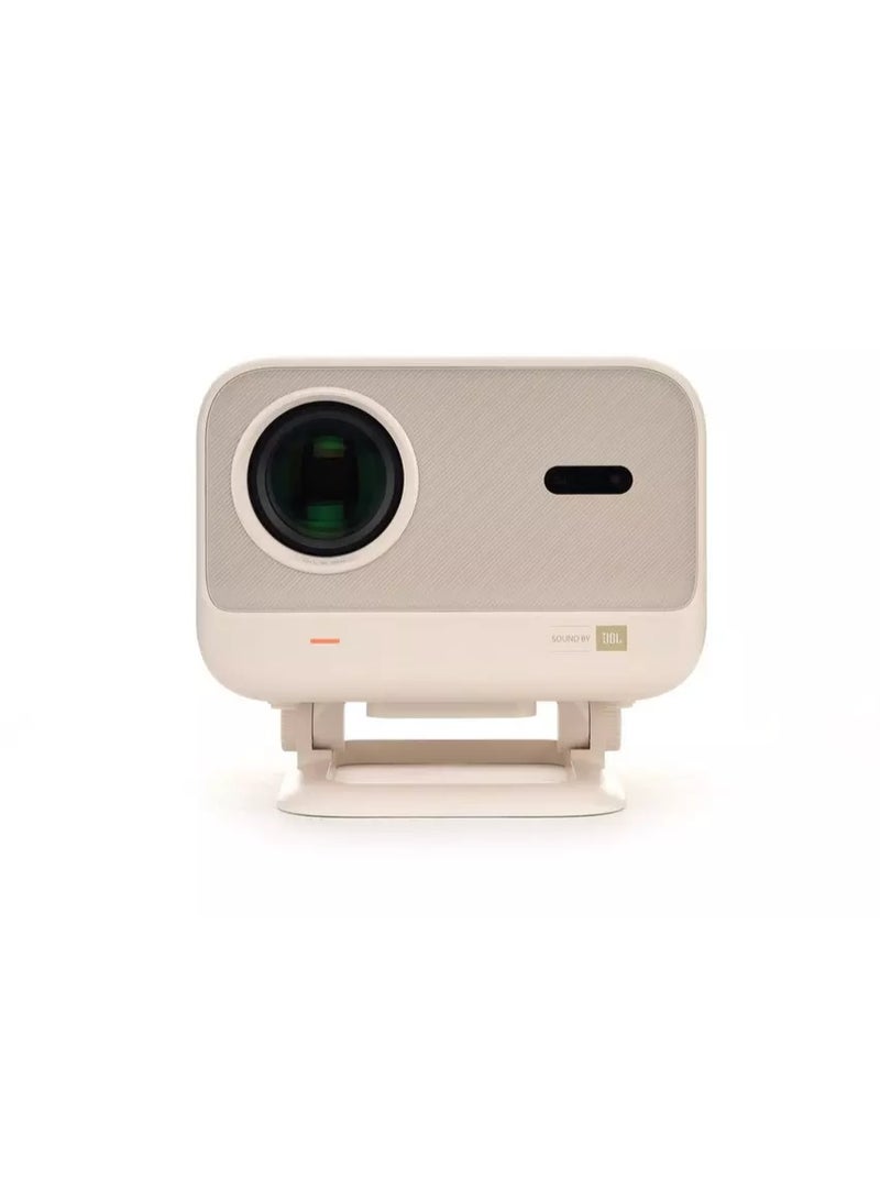 Yaber Projector L2 Plus, 700 ANSI Lumens, JBL speakers,1080P FHD, 4K, Off White - Image 1