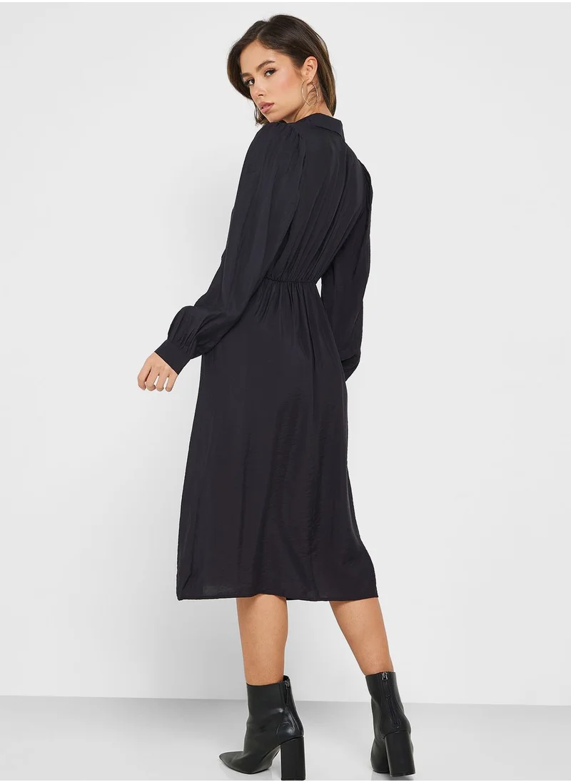 VERO MODA V-Neck Tiered Dress