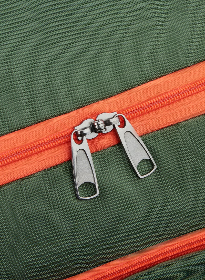 جيب حقيبة الأمتعة من جيب بعجلتين مزدوجة سوفت كيس مقاس 73 سم باللون الاخضر - Image 5