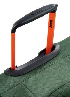 Jeep The Jeep Softcase 2-Wheel Duffle luggage tolley check-in suitcase 73cm Green, Medium  - Image 4