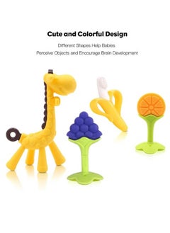 Gonice Pack Of 4 Baby Teethers For Newborn  - Image 2
