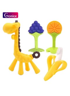 Gonice Pack Of 4 Baby Teethers For Newborn  - Image 1