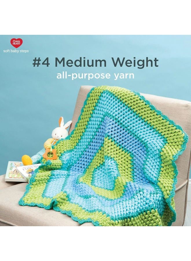 RED HEART Soft Baby Steps Yarn, Baby Blue - Image 2