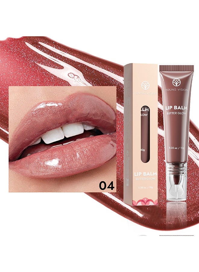 YOUNG VISION Lip Balm Butter Glow, Lip Glosses,Lipstick,Hydrating Gloss Stain Lip Gloss + Serum Up To 12Hr Hydration High Pigment Wet Shine Finish Bubblegum Burst 04 - Image 2