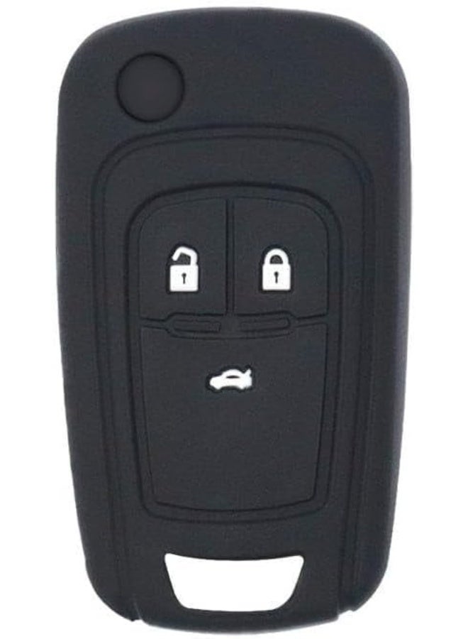 3 Buttons Silicone Key Shell Cover Case for Chevrolet Camaro Cruze Orlando Chevy Equinox Sonic Terrain, Remote Protection Case - Image 3