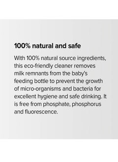 FARLIN Wash And Cleansers Baby Bottle, Natural Plants Formula - 700Ml  - Image 3