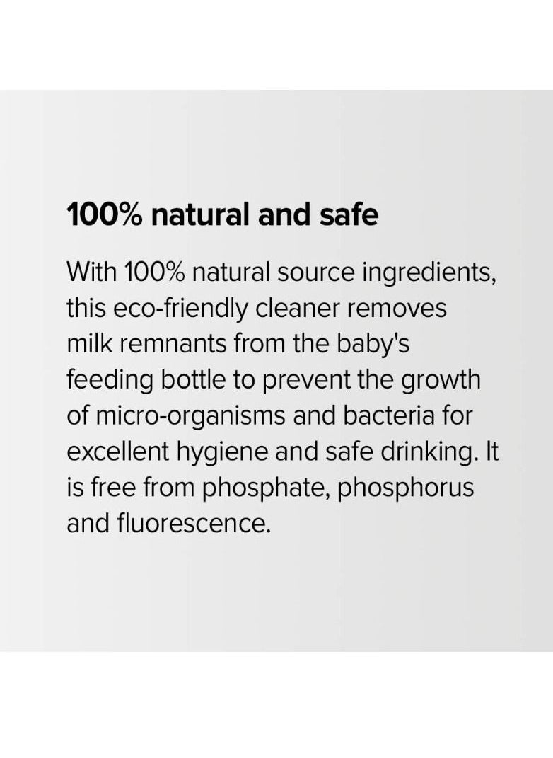 FARLIN Wash And Cleansers Baby Bottle, Natural Plants Formula - 700Ml  - Image 3