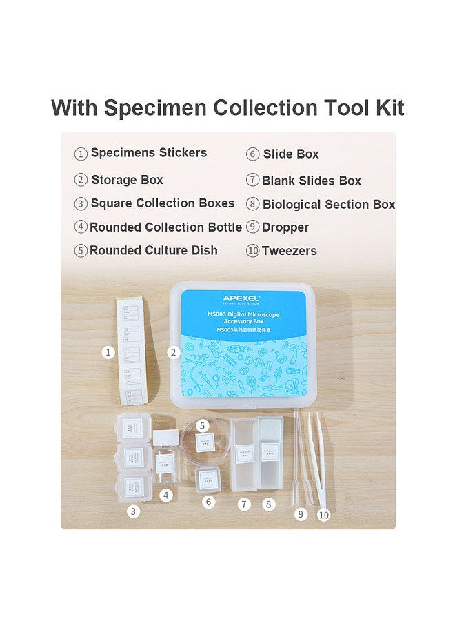 APEXEL - APEXEL MS003 Kids USB Digital Microscope - Image 1
