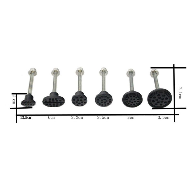 12 pcs Body Dent Damaged Broken Removal Tool Repair Puller Remover Nut Gasket Kits Pull Buckle Striker Accessories - Image 3