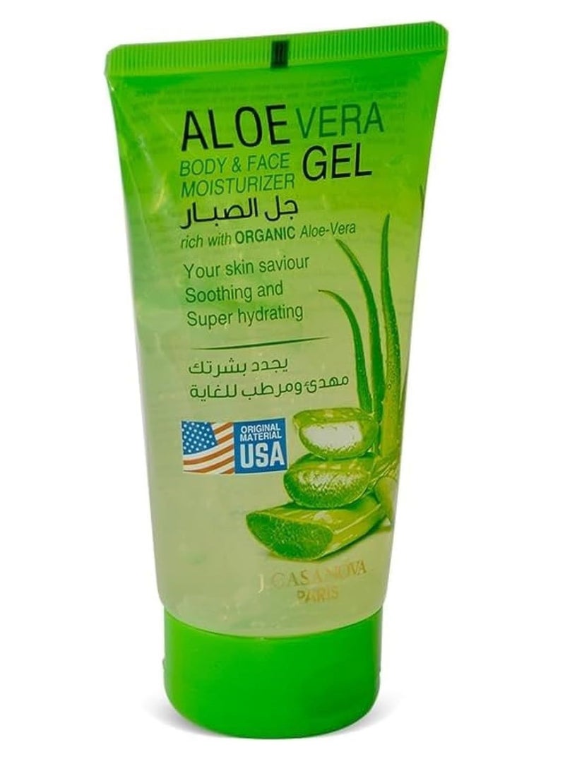 J.CASANOVA Casanova Natural Aloe Vera Gel Tube 150 ml
