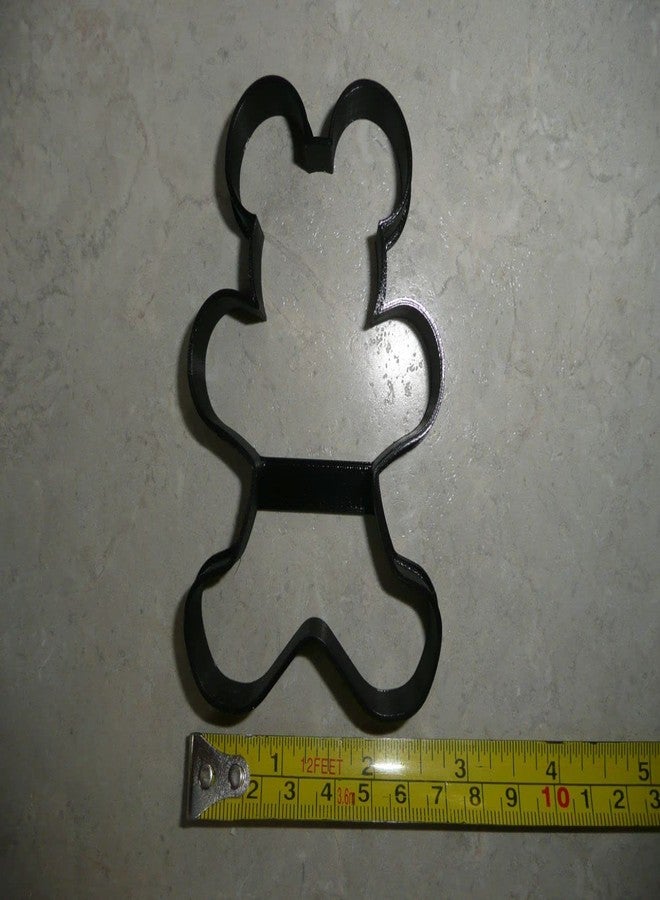 YNGLLC THEMED MAGICAL MOUSE & GINGERBREAD MAN COOKIE CUTTER, USA MADE, BLACK, 1 PIECE - Image 5