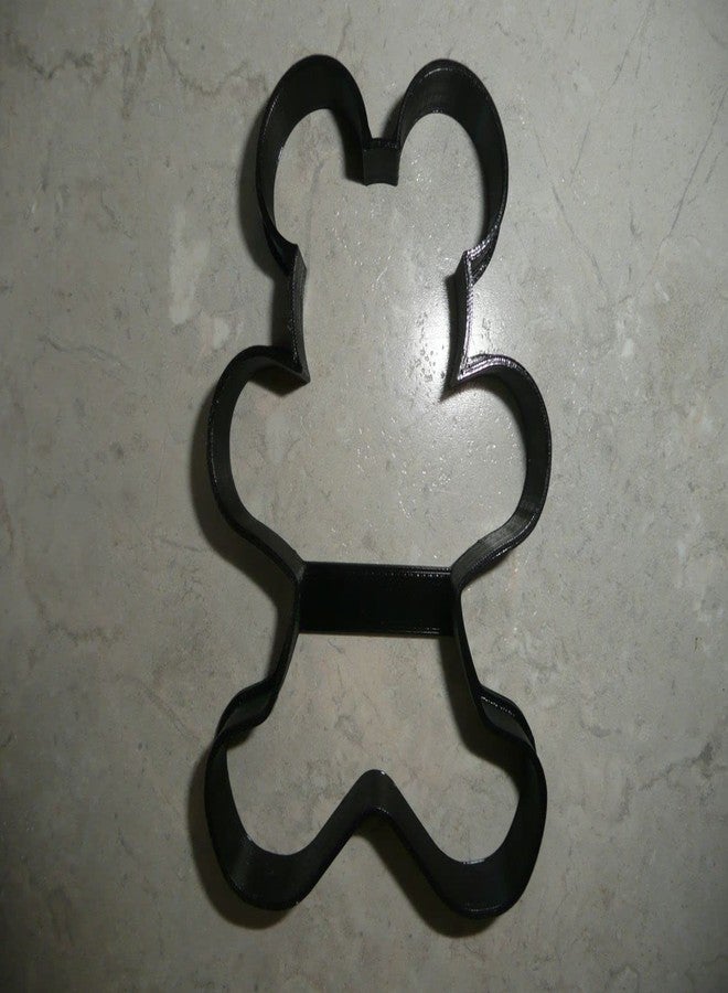 YNGLLC THEMED MAGICAL MOUSE & GINGERBREAD MAN COOKIE CUTTER, USA MADE, BLACK, 1 PIECE - Image 3
