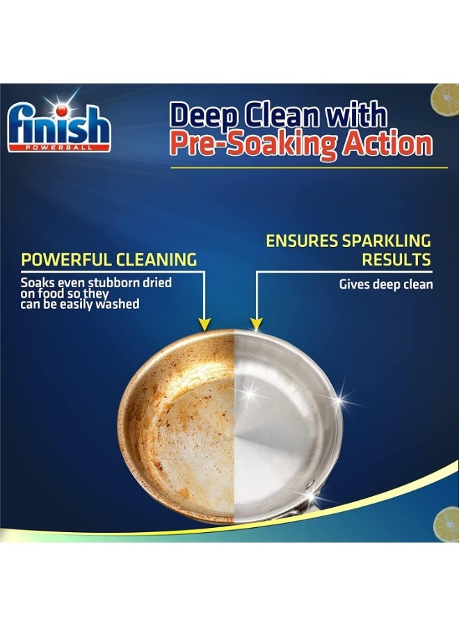فنيش قوة النقع والتنظيف العميق! مسحوق Finish Classic لغسالة الأطباق - ليمون 1 كجم*3 - Image 4