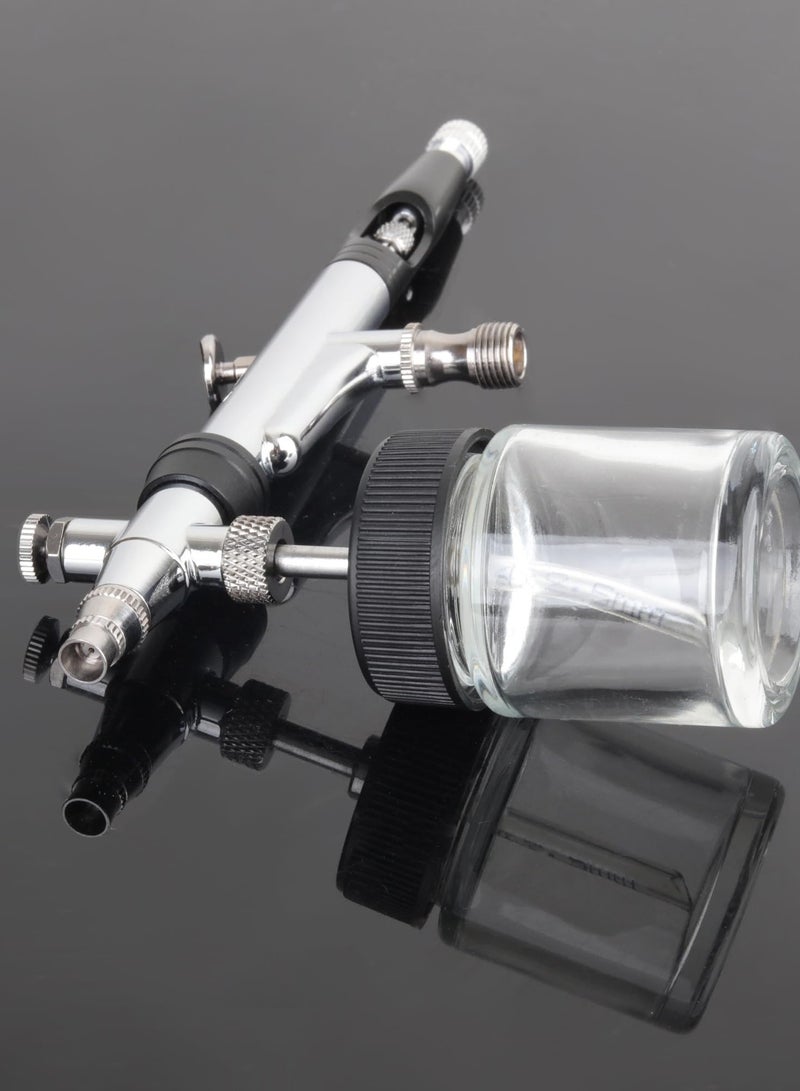 Barakah Multi-Purpose Professional Airbrush Kit with Compressor, Portable Cordless Rechargeable Airbrush Set, Rotatable Air Brush Head, for Model Making, DIY Art, Nail Art, Cake Decorating, Makeup - Image 4