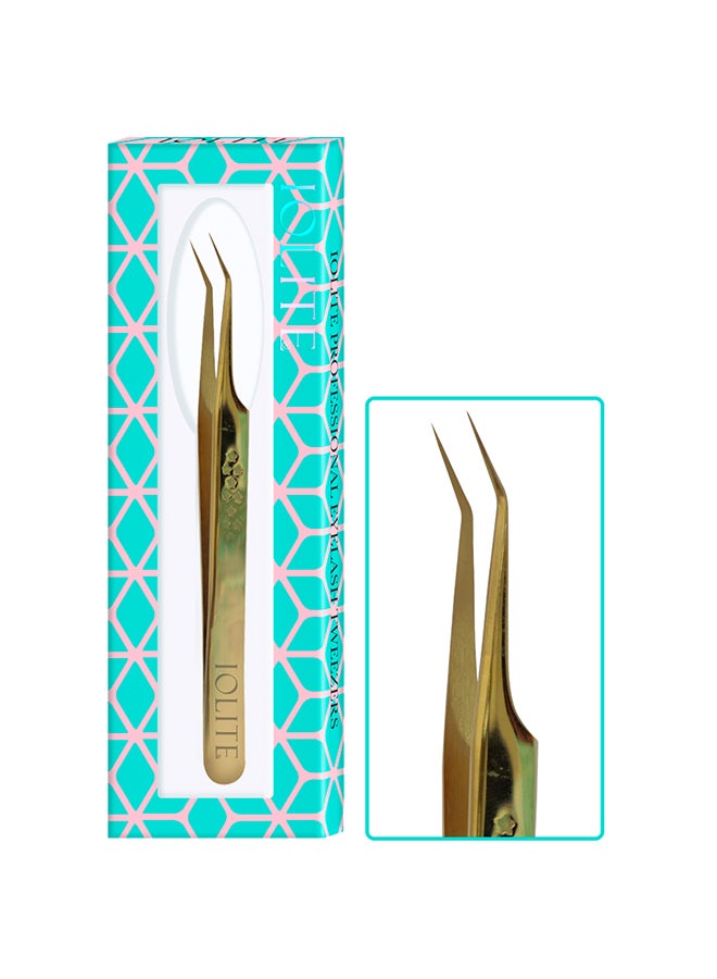 IOLITE أداة تمديد رموش مريحة مضادة للصدأ مع ملاقط من الفولاذ المقاوم للصدأ - Image 2