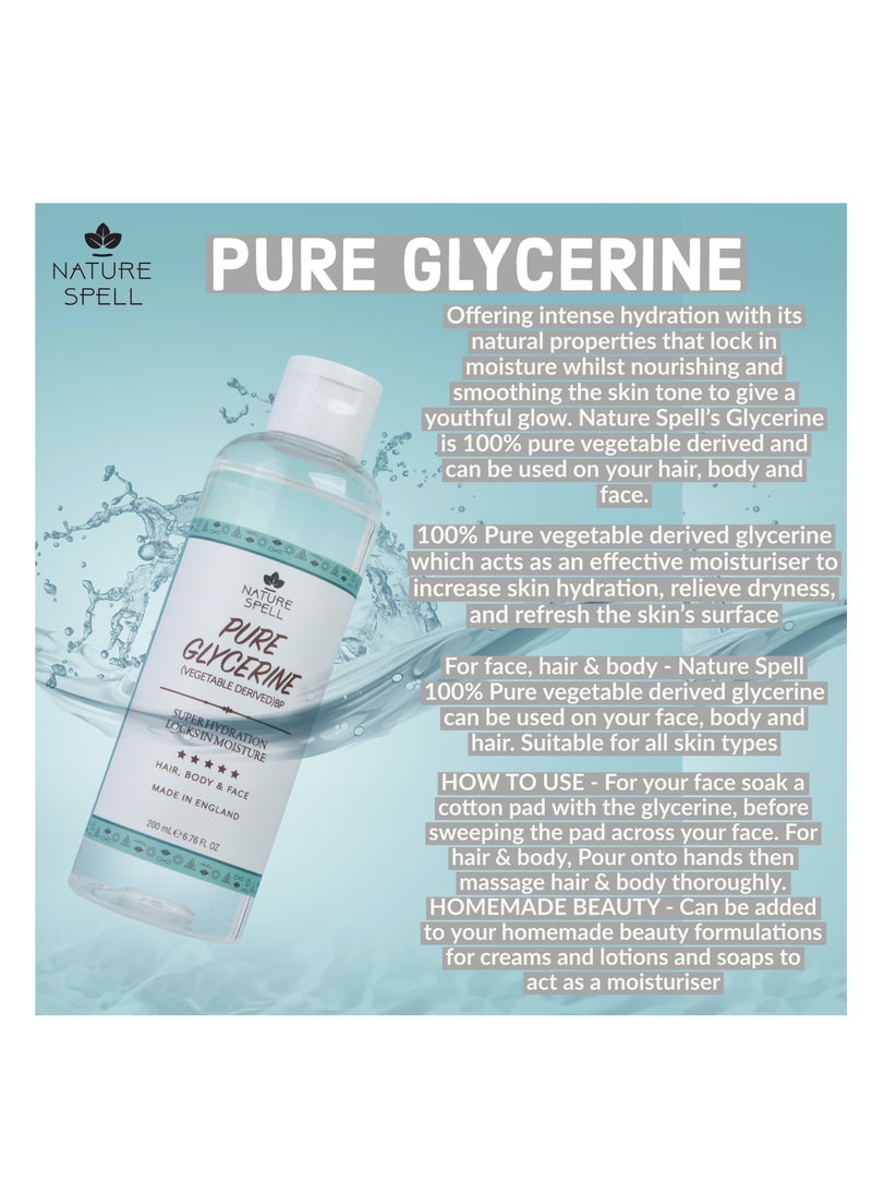 Nature Spell - Pure Glycerin for Natural Moisturizing of the Body 200 ml - Image 1