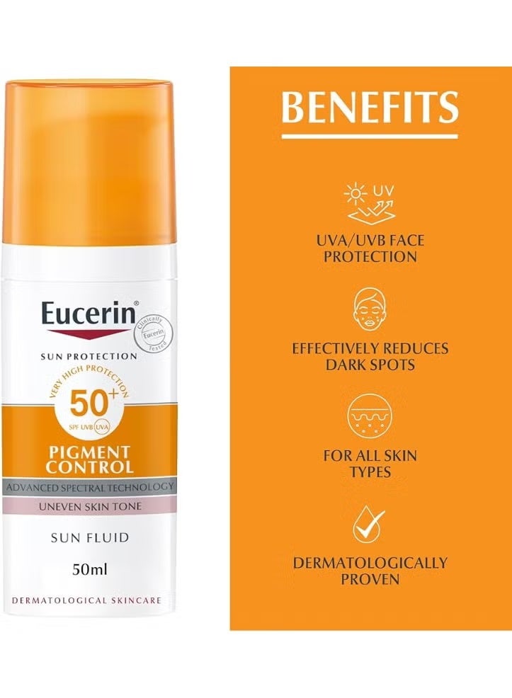 Eucerin Pigment Control Sun Fluid 50 ml