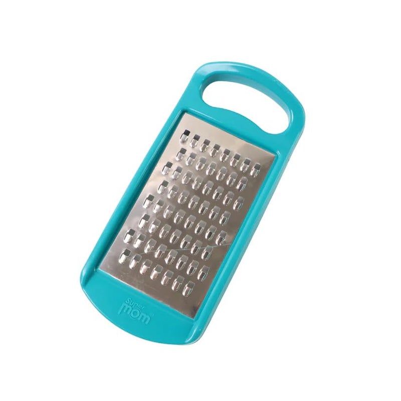 SUPERMOM Grater 1 Pc – Multipurpose Stainless Steel Grater for Cheese & Vegetable, Handheld Crusher for Potatoes, Carrots, Gingers and More with Protective Durable Plastic Frame Kitchen Accessories - Image 5