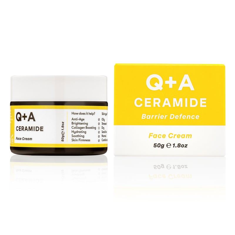 Q+A Ceramide Barrier Defense Face Cream 50g