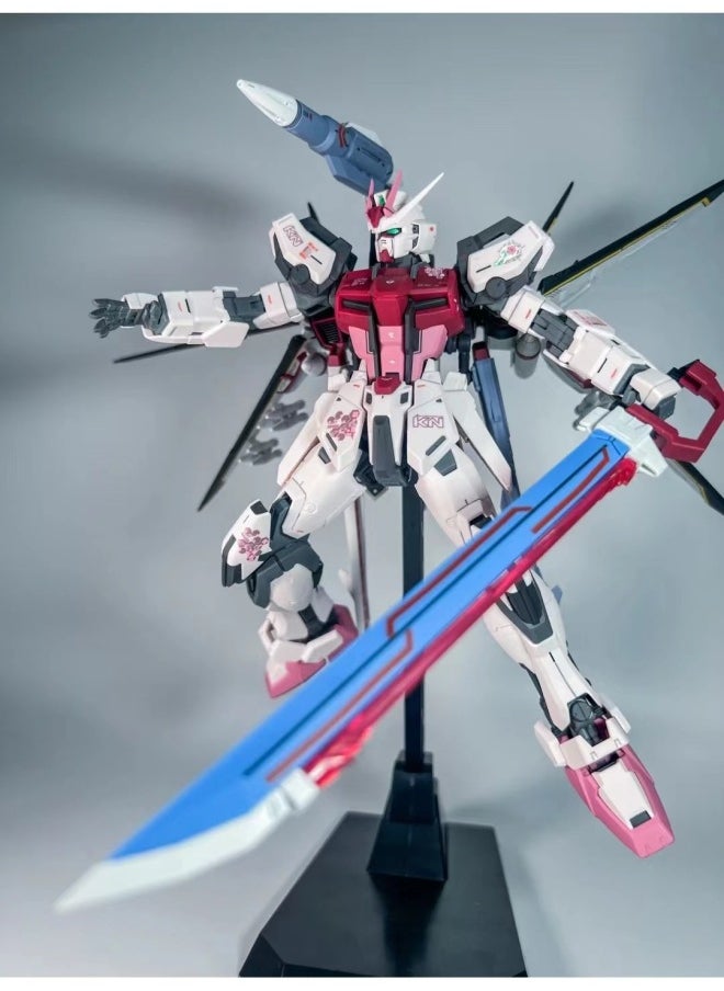Gundam Assembled Model MG Attacks Free MB Red Heretic Phoenix Perfect Unicorn Mech Handmade Toy-Color:MG-purples Strong Attack [bracket Water Paste Phoenix] Collection And Delivery Tools-Specifications:Seven-piece Set Of Tools To Send LED Lights
