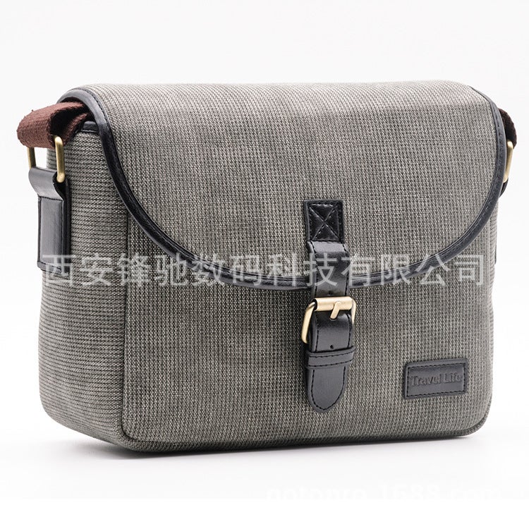 Camera Bag Cosmetics Bag Slr Mirrorless Camera Bag Pography Bag Can Be Worn Cross-Body For X-S10 600D R50 - Image 4