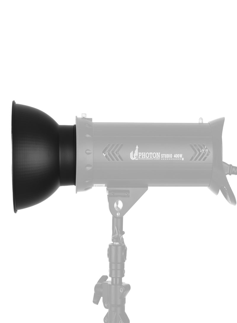 7 Inch Standard Reflector Diffuser Lamp Shade Dish with for Bowens Mount Studio Strobe Flash Light  - Image 4