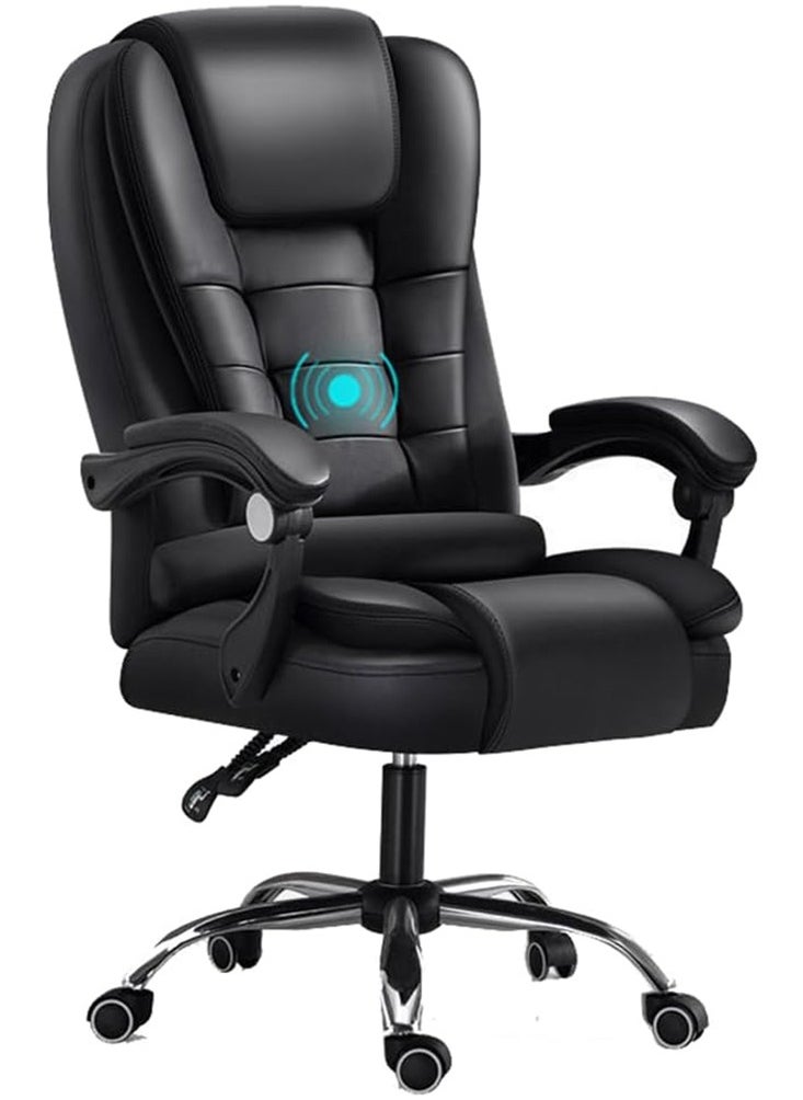 Chulovs - Office Chair High Back Office Computer Desk Chair with Armrest Height Adjustable Home Office Work Station Chair - Image 1