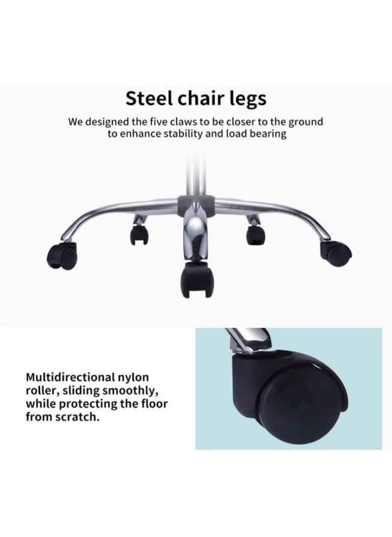 Chulovs - Office Chair High Back Office Computer Desk Chair with Armrest Height Adjustable Home Office Work Station Chair - Image 1