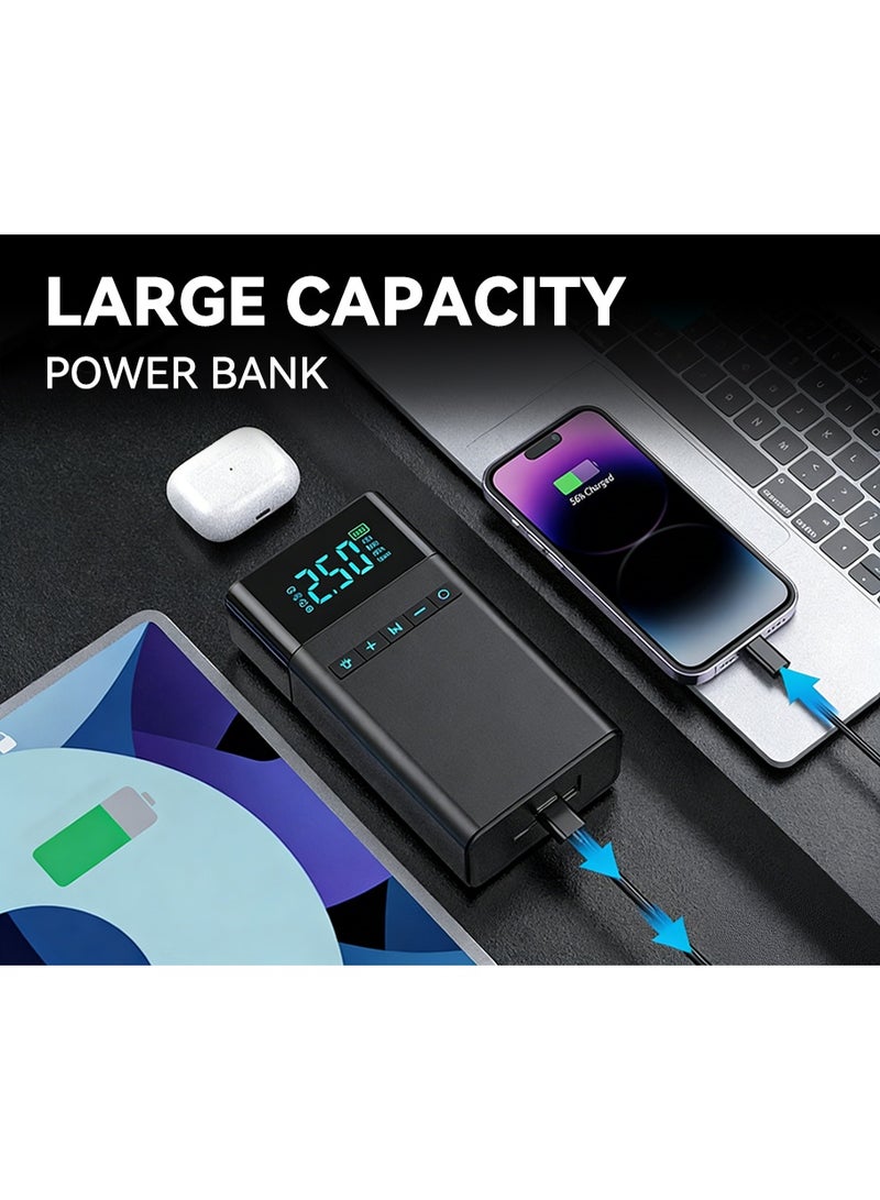 SUPER 5 Portable Car Starter with Air Compressor 150 PSI Starter 12V Car Battery Starter Box Car Battery Jumper Starter - Image 5