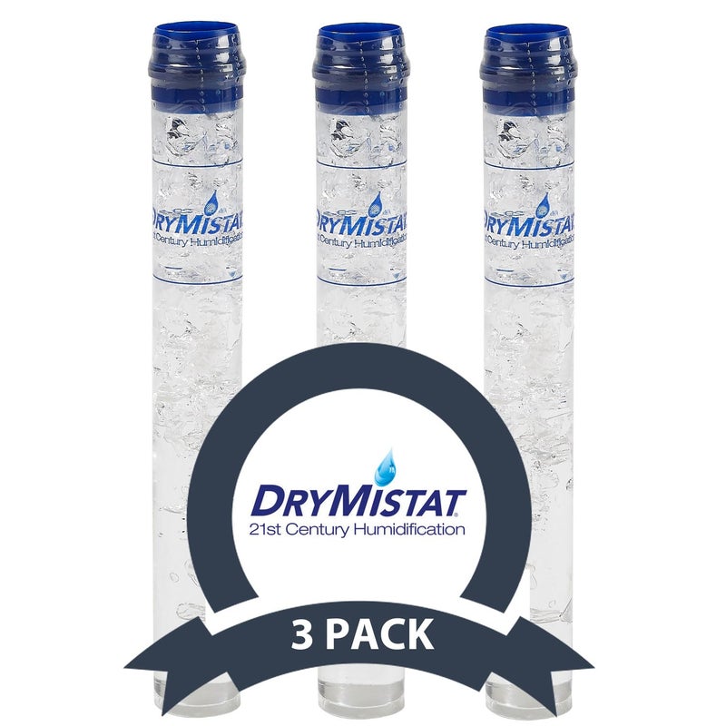DryMistat Humidor Humidifier Tubes Crystal Humidity Tubes 3 CT