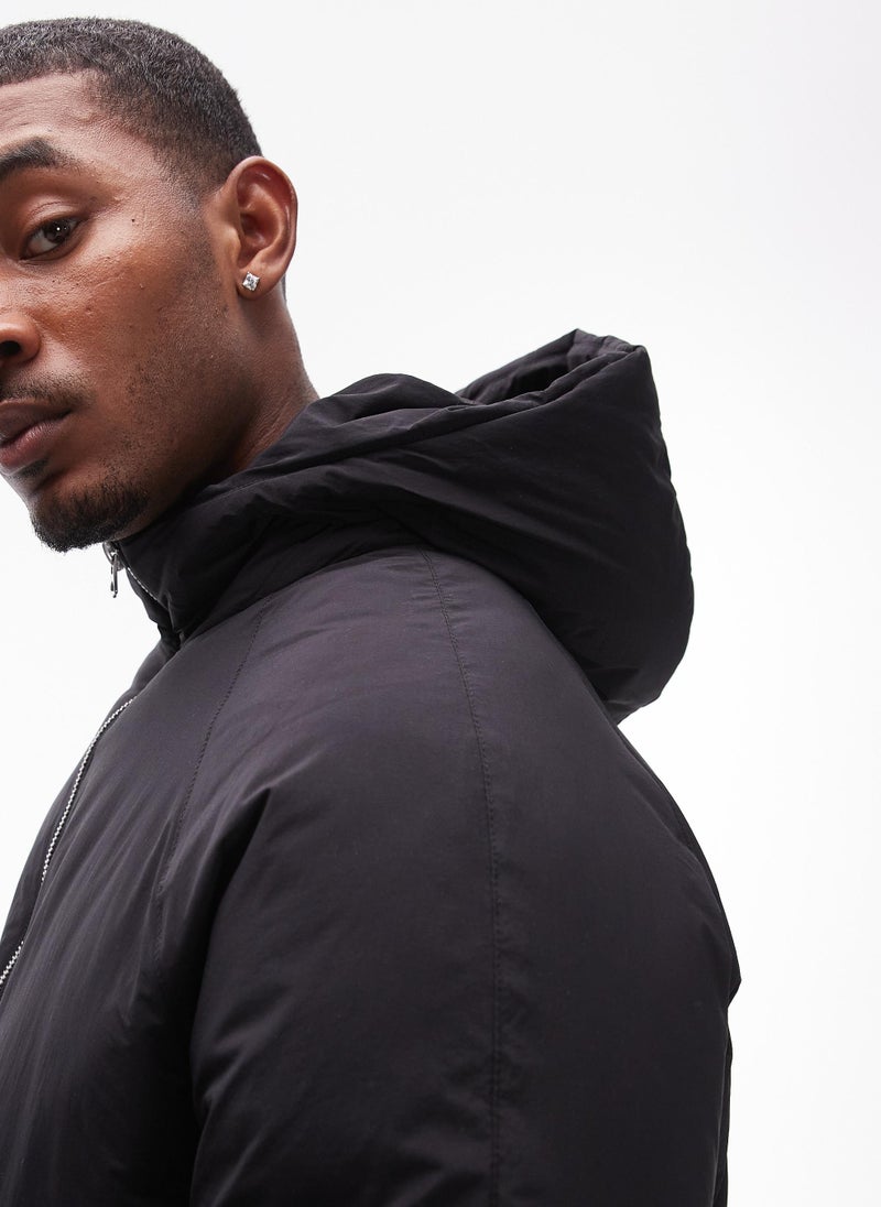 TOPMAN Long Puffer Jacket  - Image 3