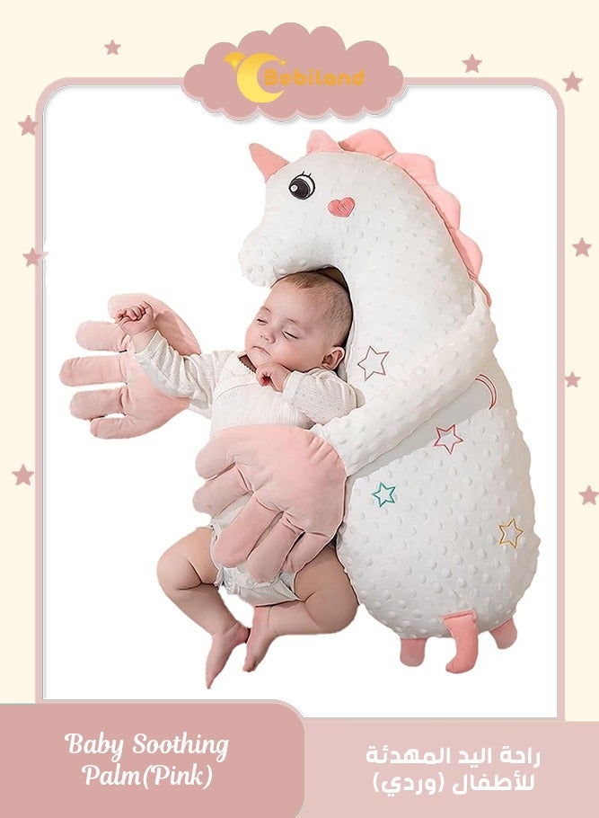 Bebiland Baby Patter for Sleep, Baby Startle Prevention Sleep Aid Companion, Soothing Patting Sleeping Toy with Soothing Palm Pad, 3 Levels Adjustable Simulation of Mother's Automatic Palm Slapping (L) - Image 1