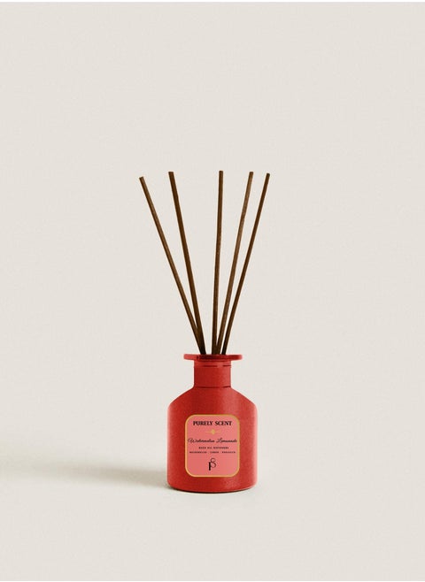 Watermelon Lemonade Reed Oil Diffuser, 6 Reed Sticks, Aromatherapy, Fragrant Diffuser, Lasts Upto 3 Months, 6.7 Fl Oz/200 ML